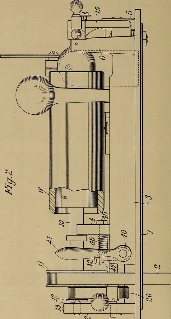 An illustration from [Graphophone patents], 1878, leaf 789