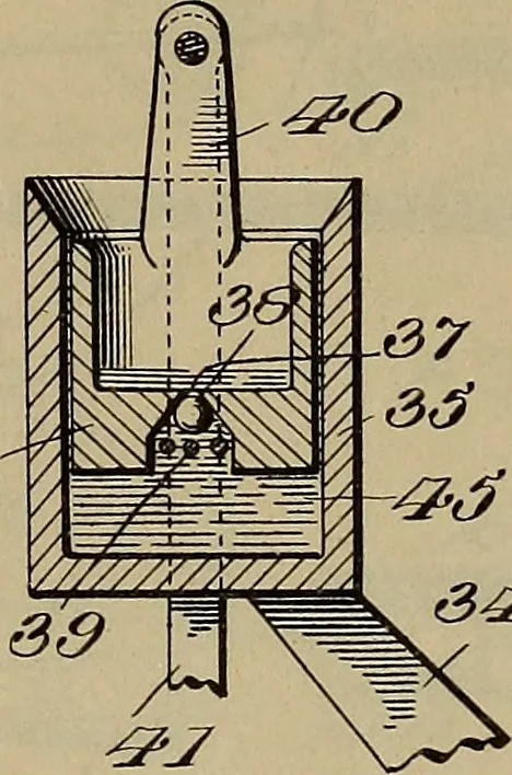 An illustration from [Graphophone patents], 1878, leaf 827