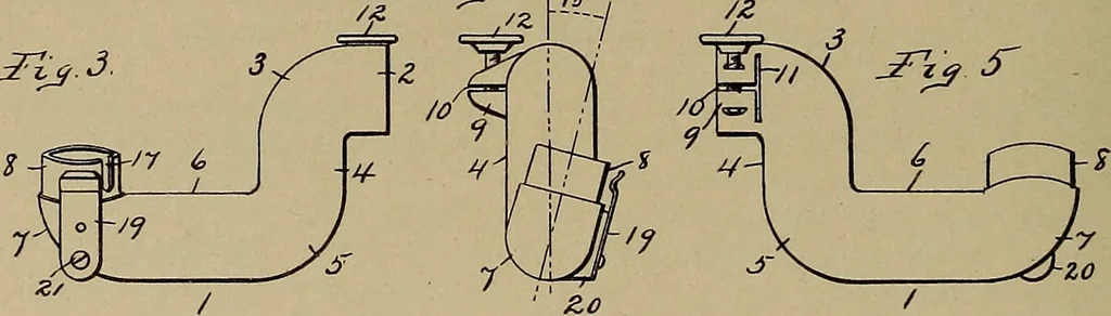 An illustration from [Graphophone patents], 1878, leaf 861
