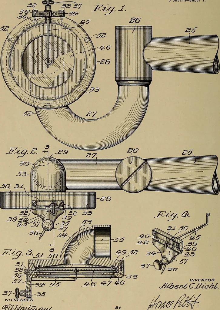 An illustration from [Graphophone patents], 1878, leaf 867