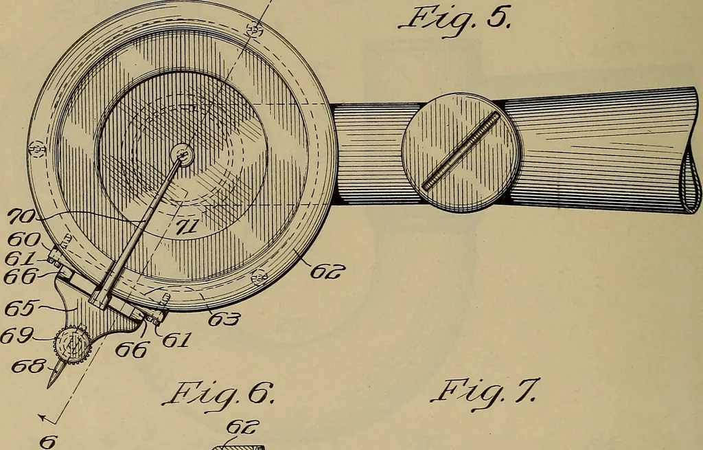 An illustration from [Graphophone patents], 1878, leaf 869