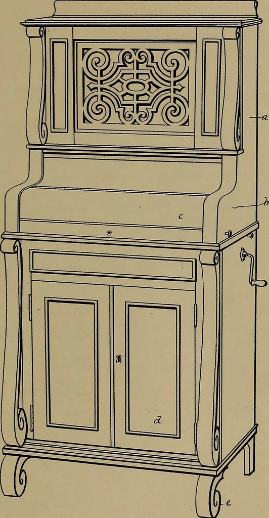 An illustration from [Graphophone patents], 1878, leaf 900