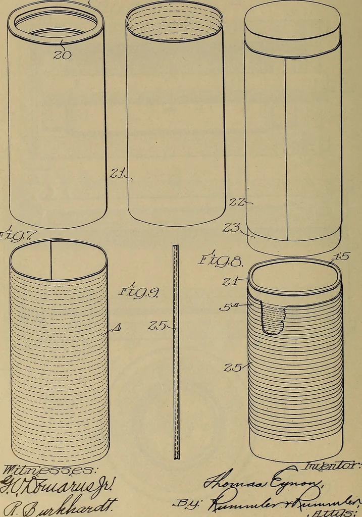 An illustration from [Graphophone patents], 1878, leaf 919