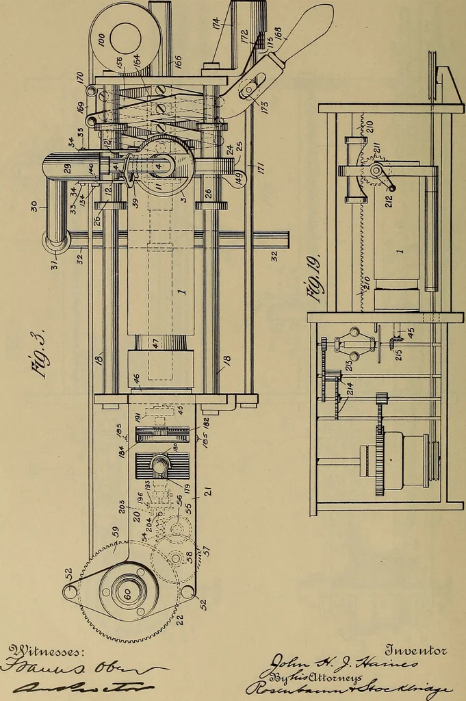 An illustration from [Graphophone patents], 1878, leaf 963