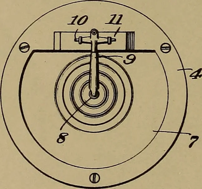 An illustration from [Graphophone patents], 1878, leaf 97
