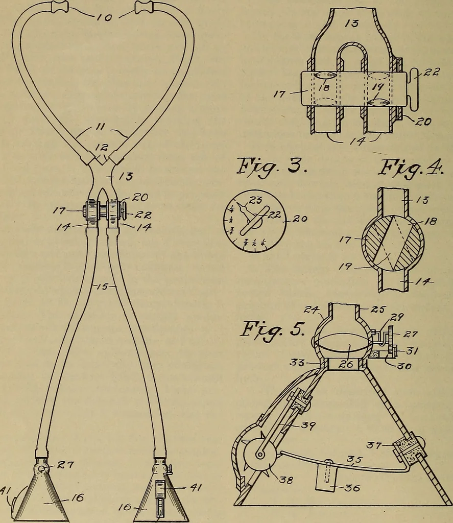 An illustration from [Graphophone patents], 1878, leaf 985