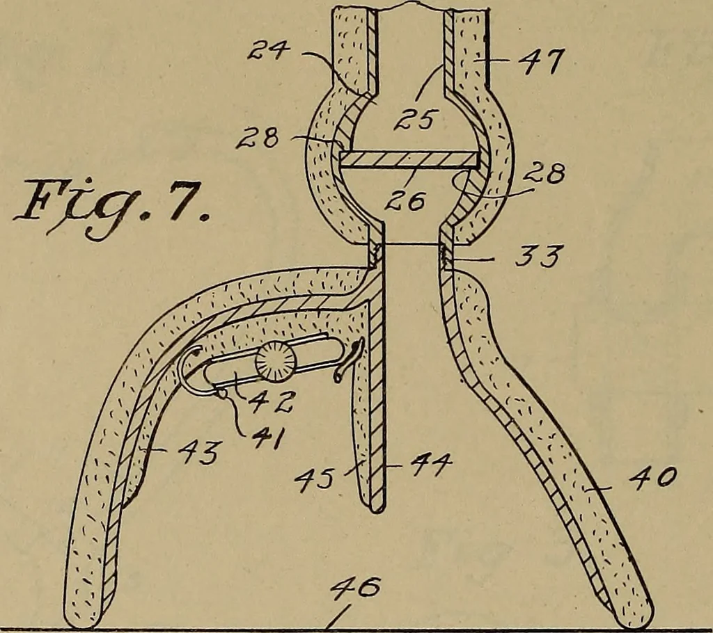 An illustration from [Graphophone patents], 1878, leaf 987