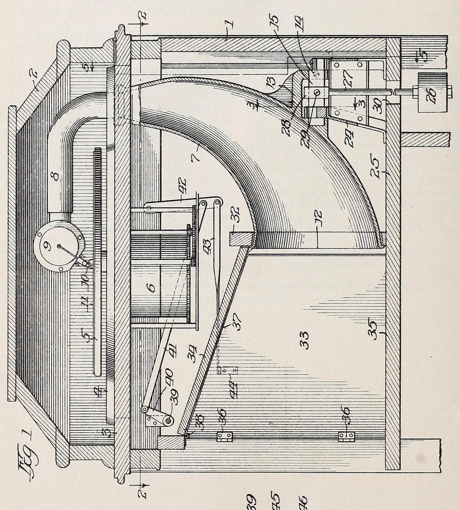 An illustration from [Graphophone patents], 1878, leaf 408