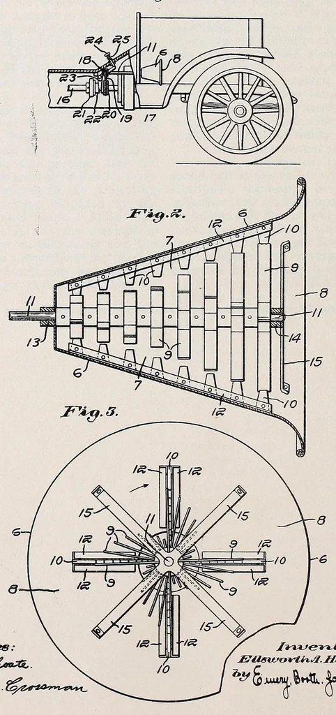 An illustration from [Graphophone patents], 1878, leaf 444