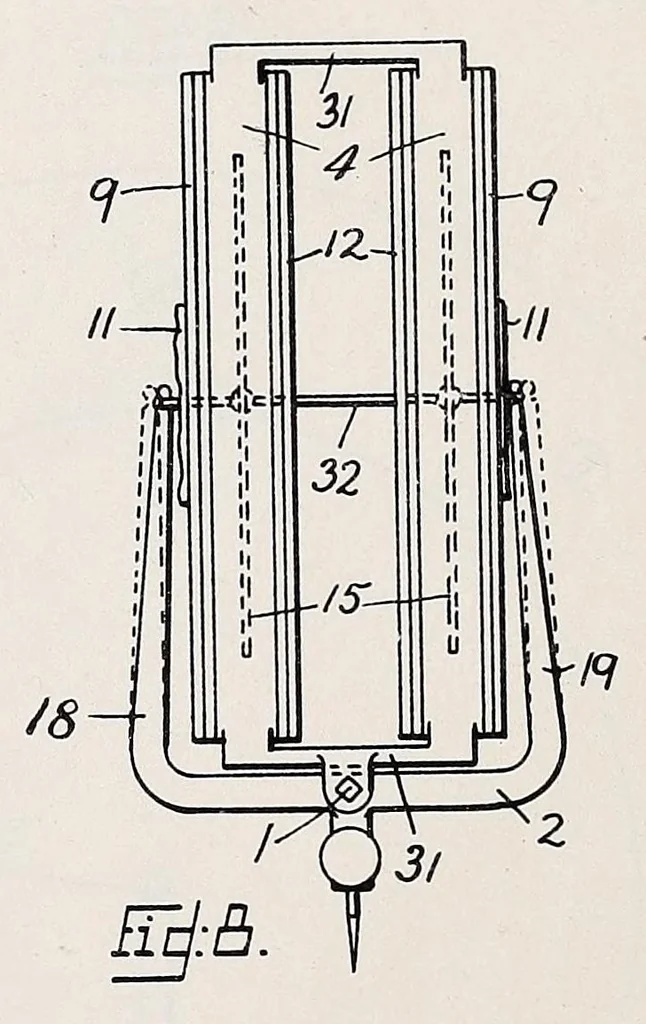 An illustration from [Graphophone patents], 1878, leaf 568
