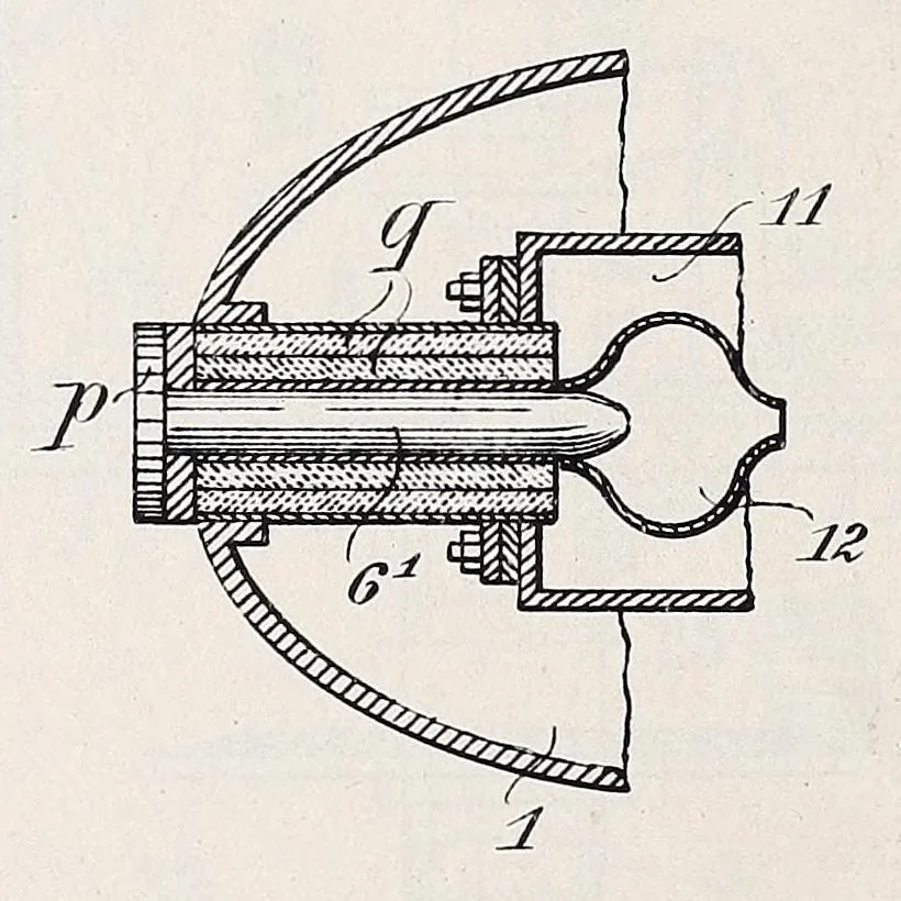 An illustration from [Graphophone patents], 1878, leaf 752