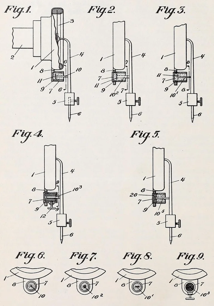 An illustration from [Graphophone patents], 1878, leaf 86