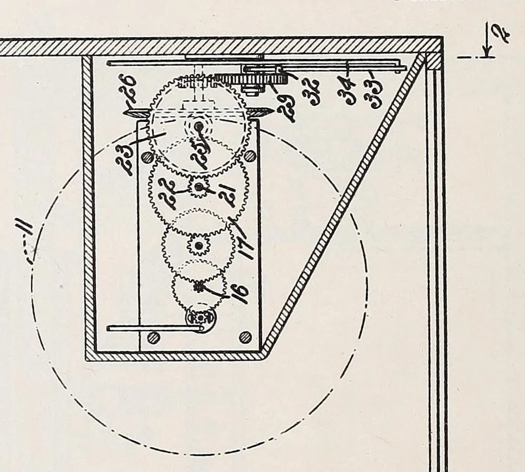 An illustration from [Graphophone patents], 1878, leaf 934