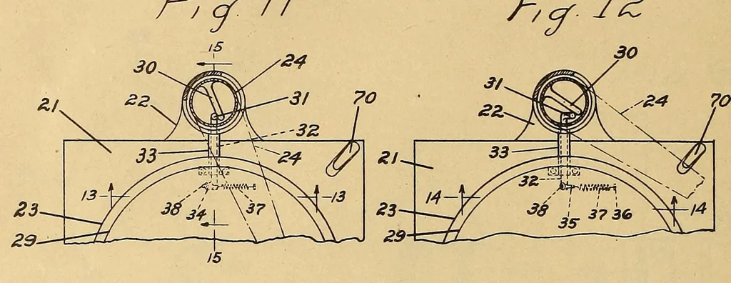 An illustration from [Graphophone patents], 1878, leaf 974