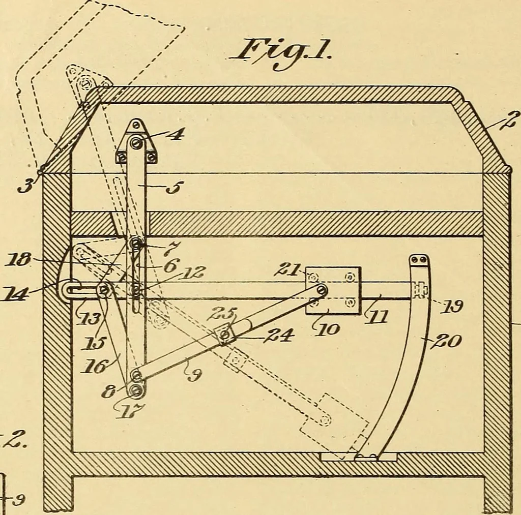 An illustration from [Graphophone patents], 1878, leaf 1033