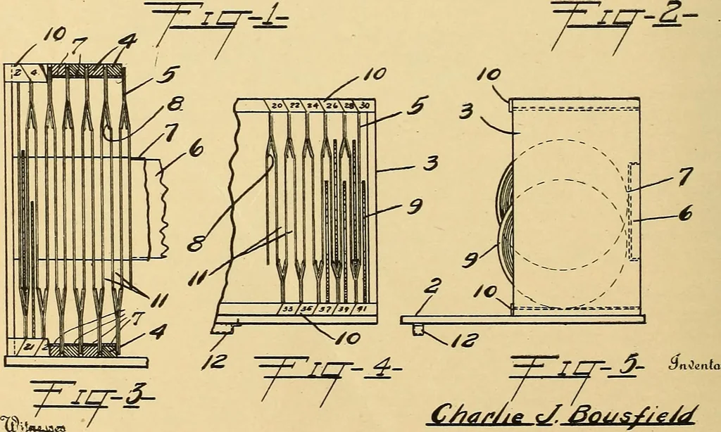 An illustration from [Graphophone patents], 1878, leaf 1051