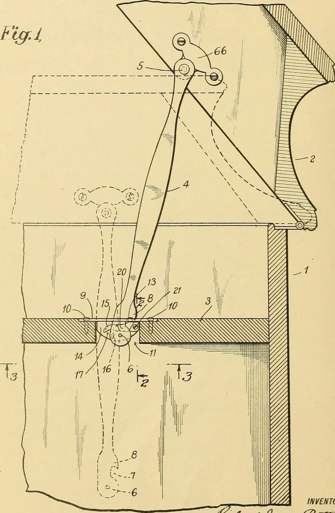 An illustration from [Graphophone patents], 1878, leaf 1073
