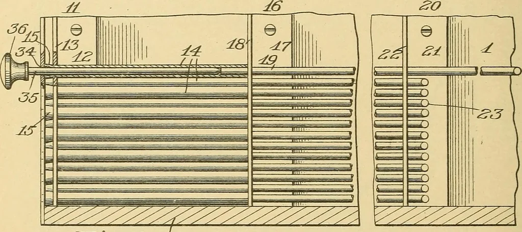 An illustration from [Graphophone patents], 1878, leaf 1083
