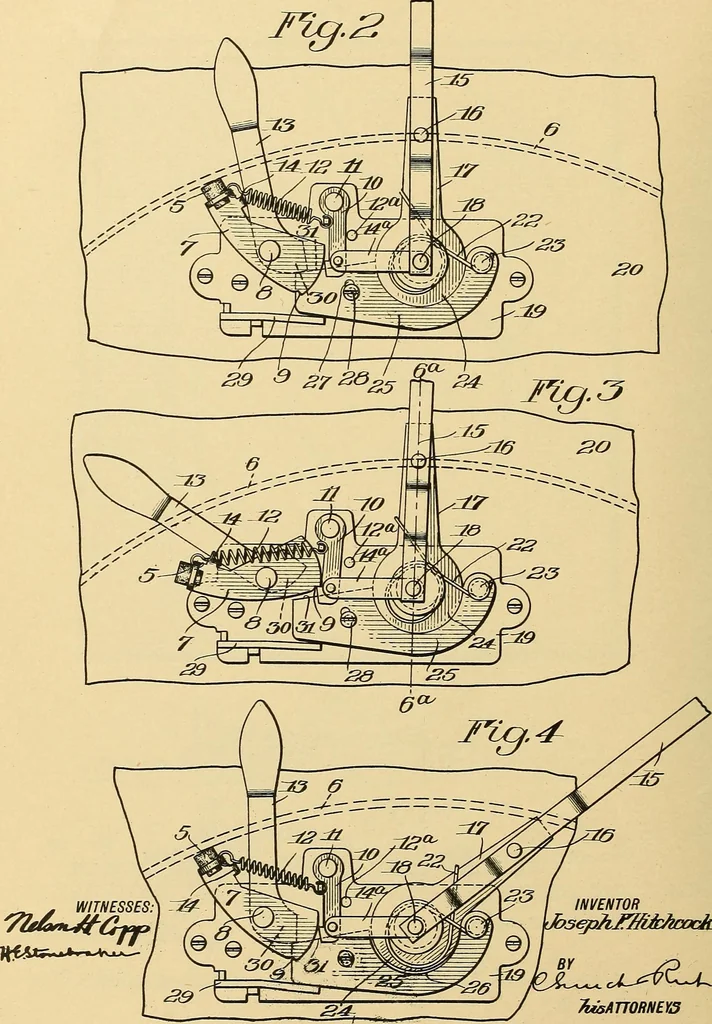 An illustration from [Graphophone patents], 1878, leaf 1091
