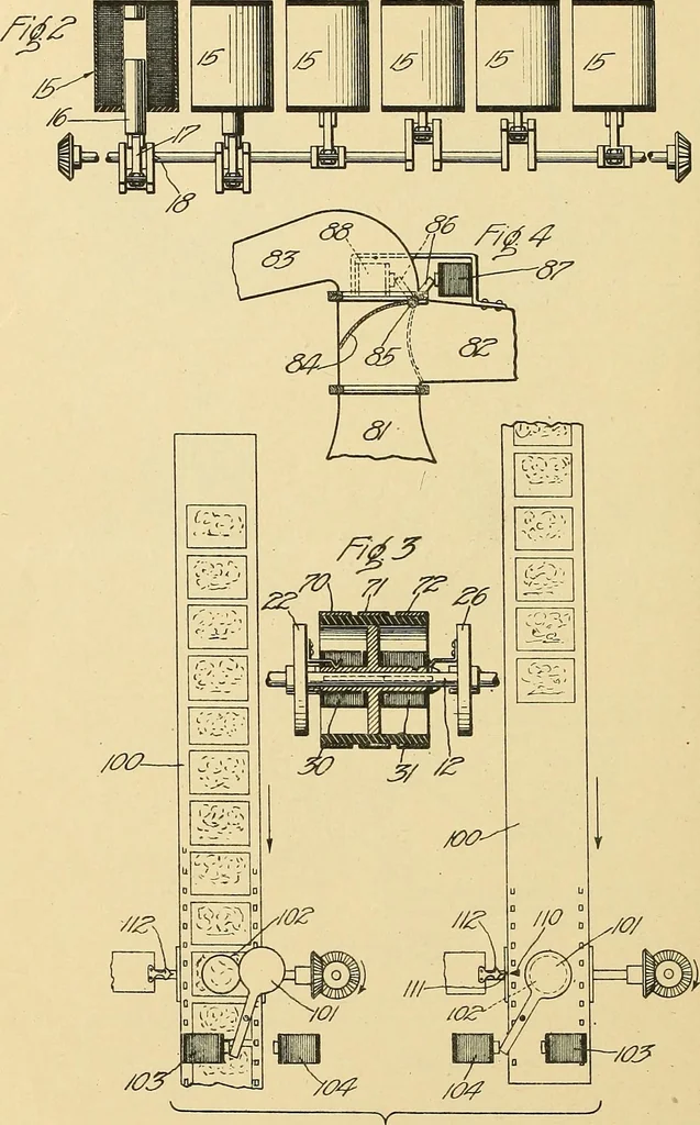 An illustration from [Graphophone patents], 1878, leaf 1113