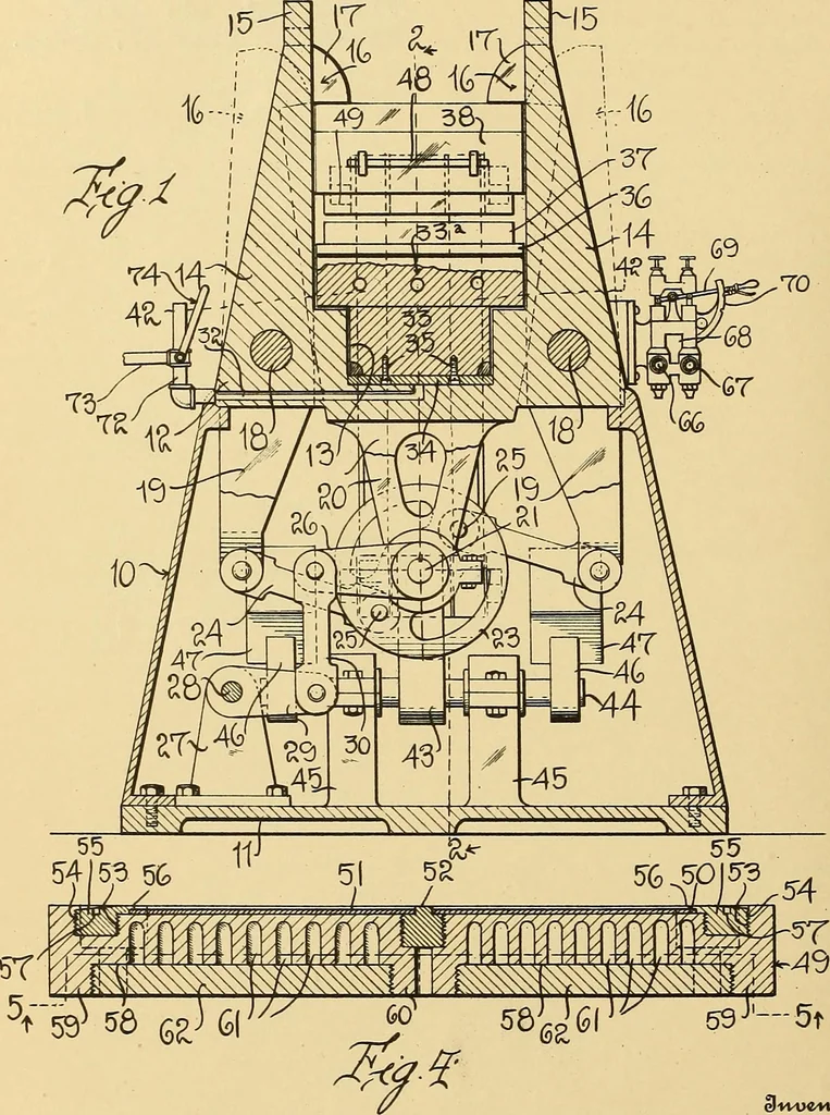 An illustration from [Graphophone patents], 1878, leaf 1137