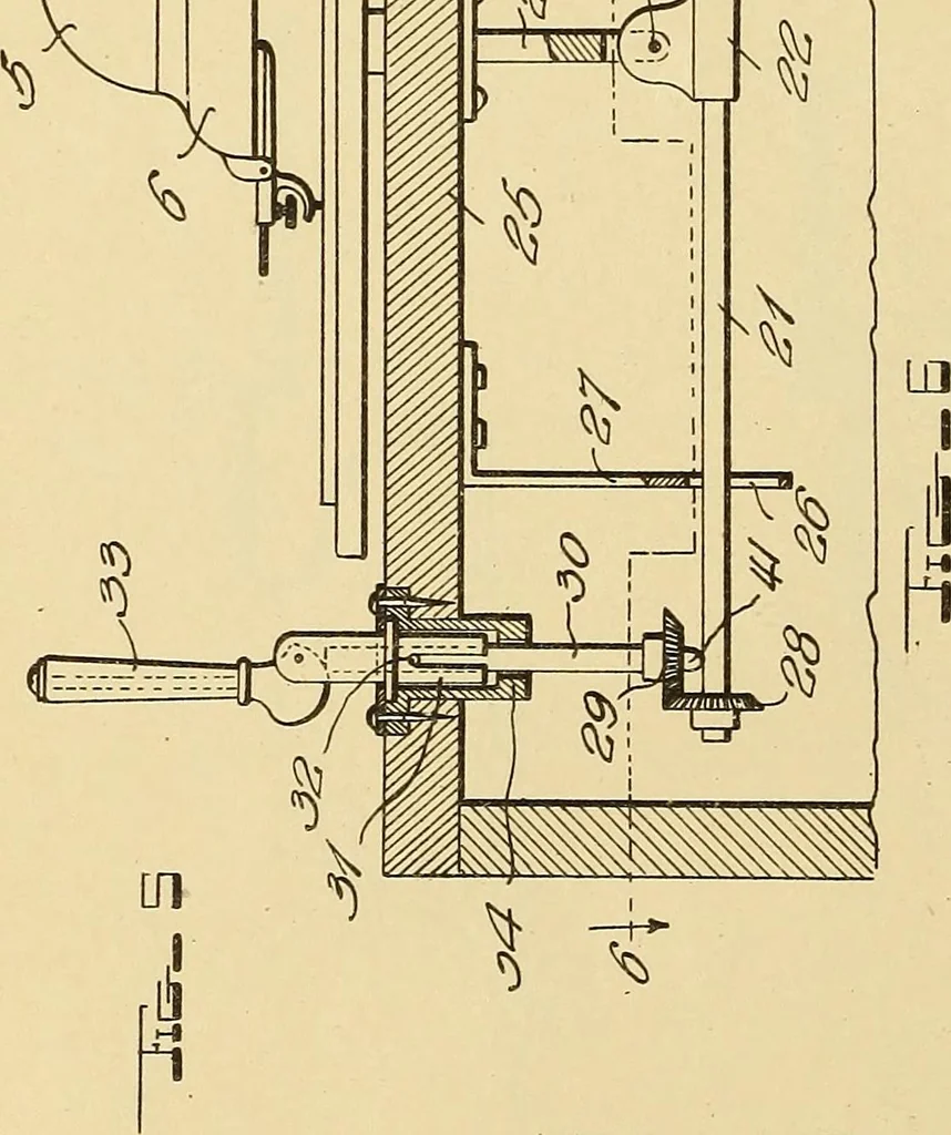 An illustration from [Graphophone patents], 1878, leaf 1167