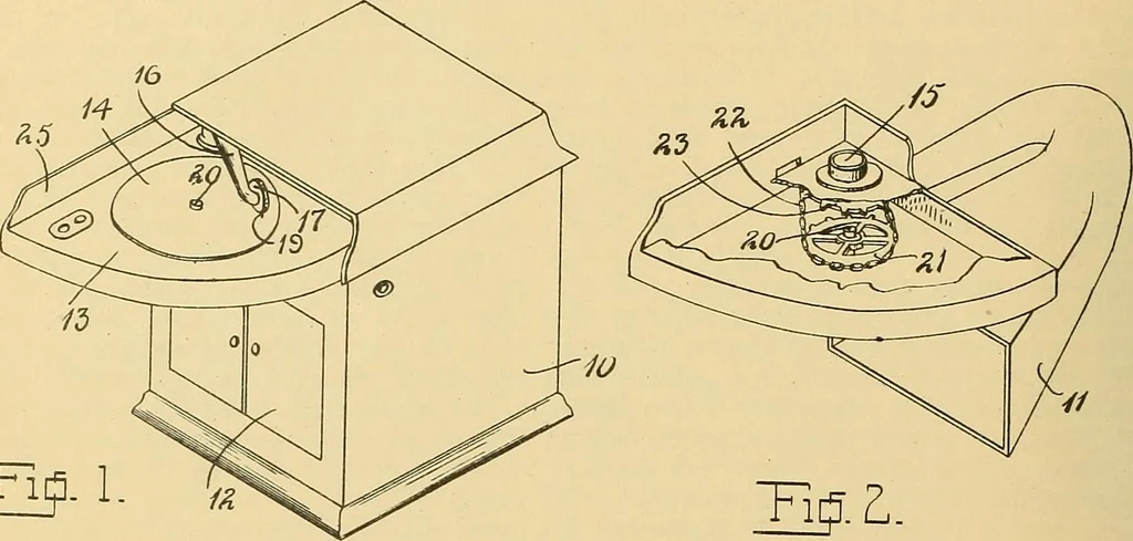 An illustration from [Graphophone patents], 1878, leaf 1171