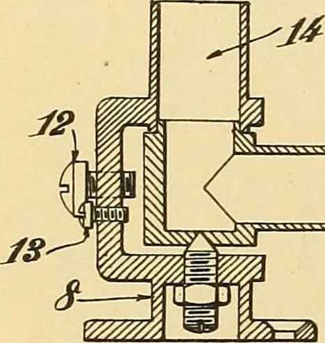 An illustration from [Graphophone patents], 1878, leaf 1181