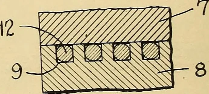 An illustration from [Graphophone patents], 1878, leaf 1207