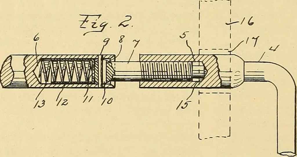 An illustration from [Graphophone patents], 1878, leaf 1217
