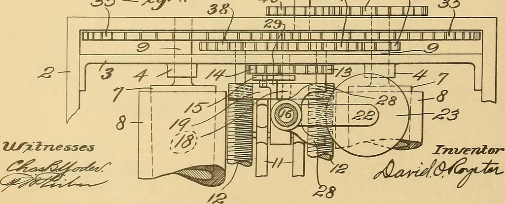 An illustration from [Graphophone patents], 1878, leaf 127