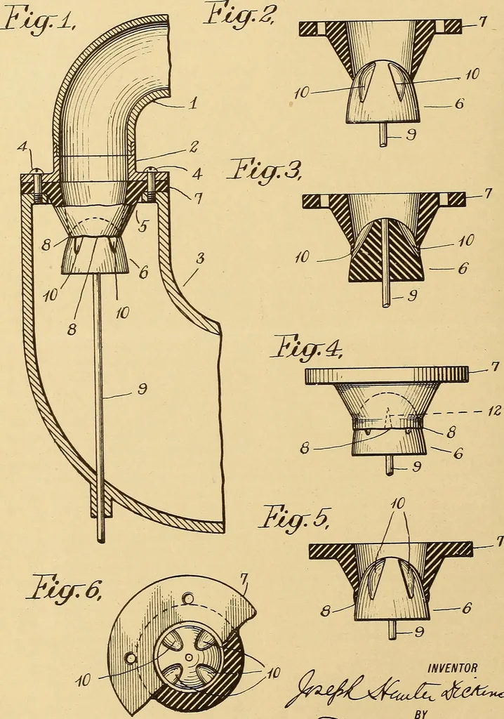 An illustration from [Graphophone patents], 1878, leaf 137