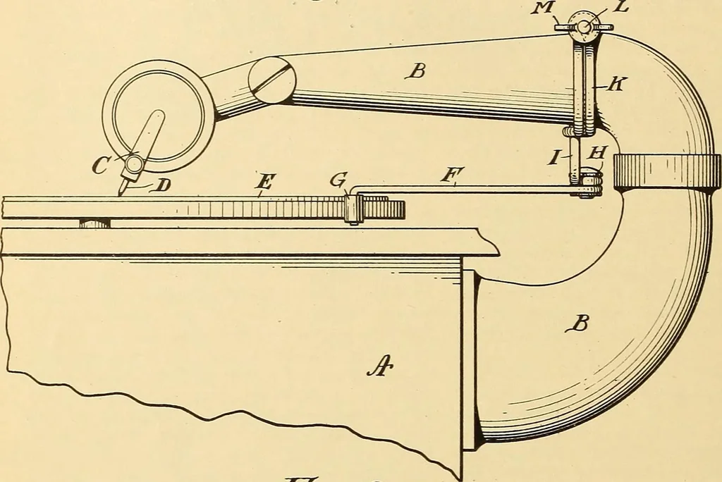 An illustration from [Graphophone patents], 1878, leaf 145