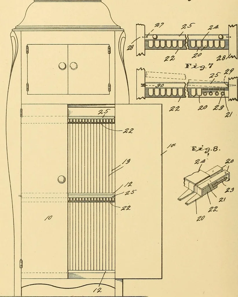 An illustration from [Graphophone patents], 1878, leaf 157