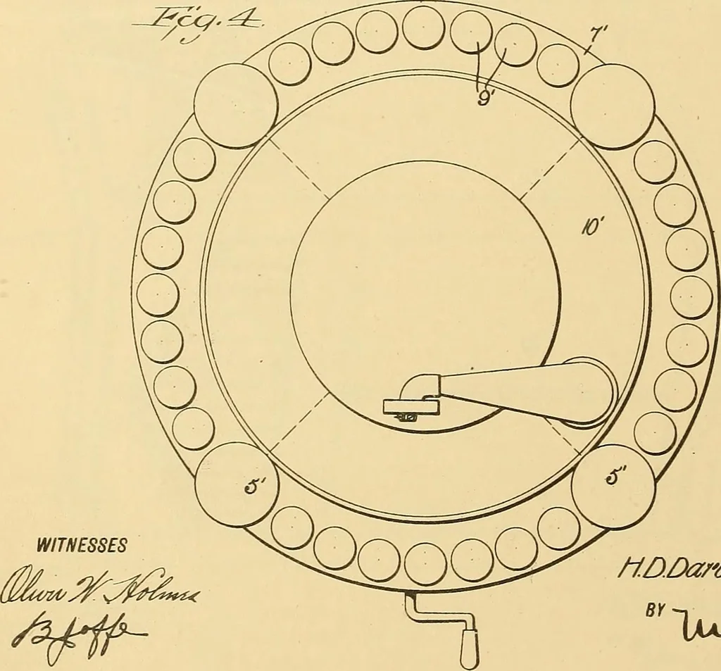 An illustration from [Graphophone patents], 1878, leaf 167