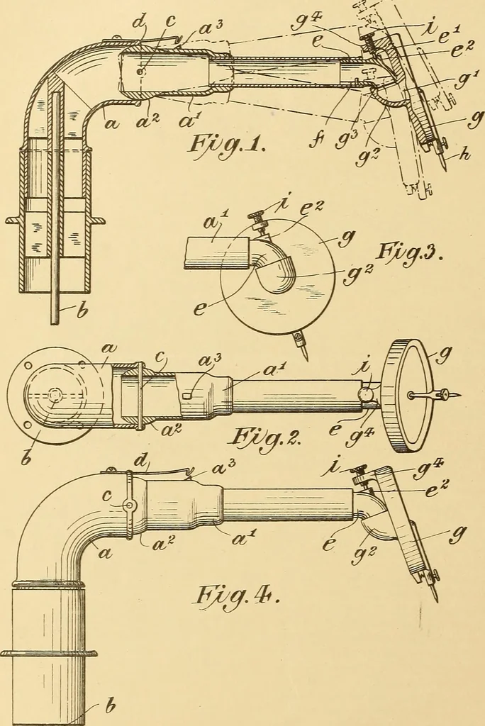 An illustration from [Graphophone patents], 1878, leaf 177