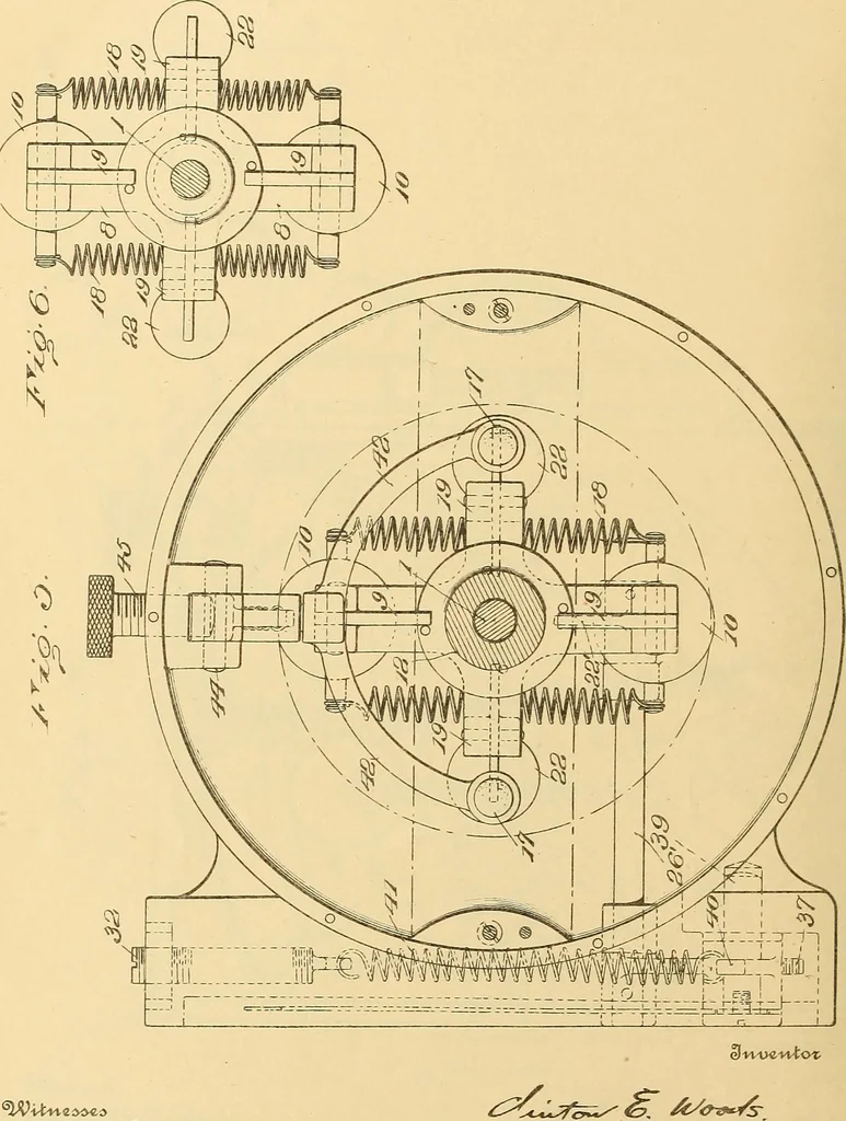 An illustration from [Graphophone patents], 1878, leaf 187