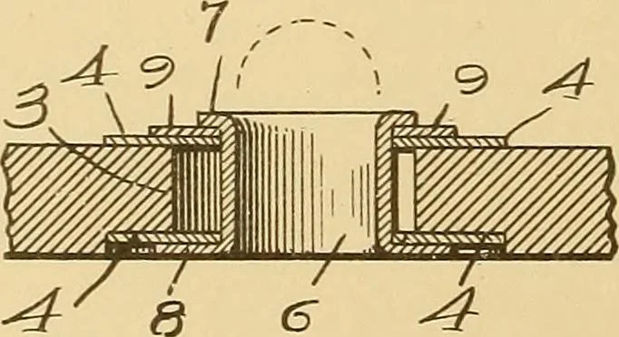 An illustration from [Graphophone patents], 1878, leaf 193