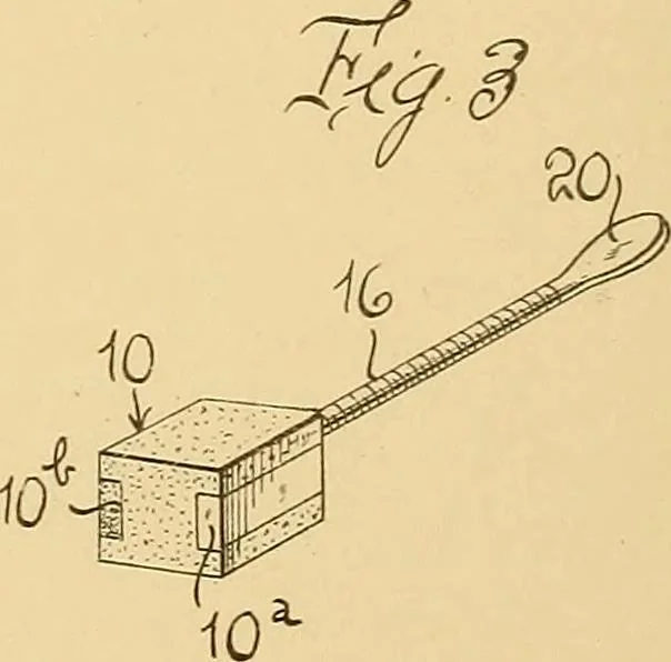 An illustration from [Graphophone patents], 1878, leaf 197