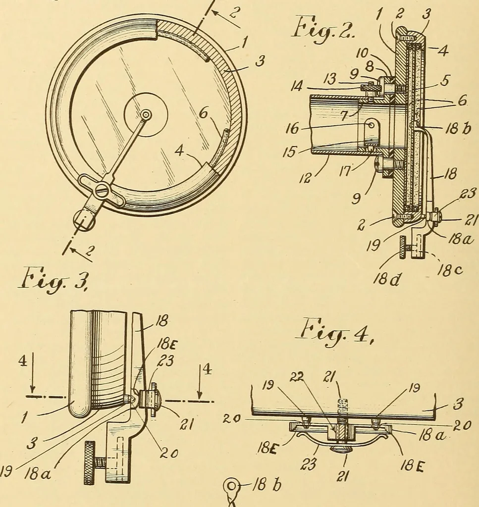 An illustration from [Graphophone patents], 1878, leaf 207