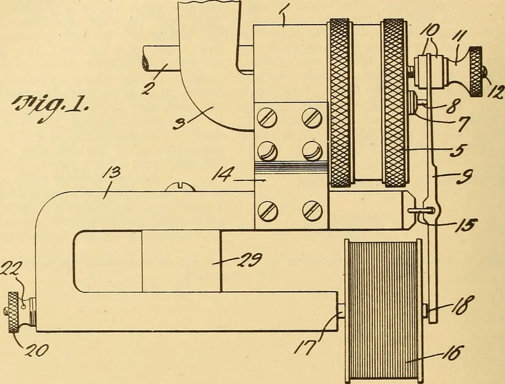 An illustration from [Graphophone patents], 1878, leaf 211