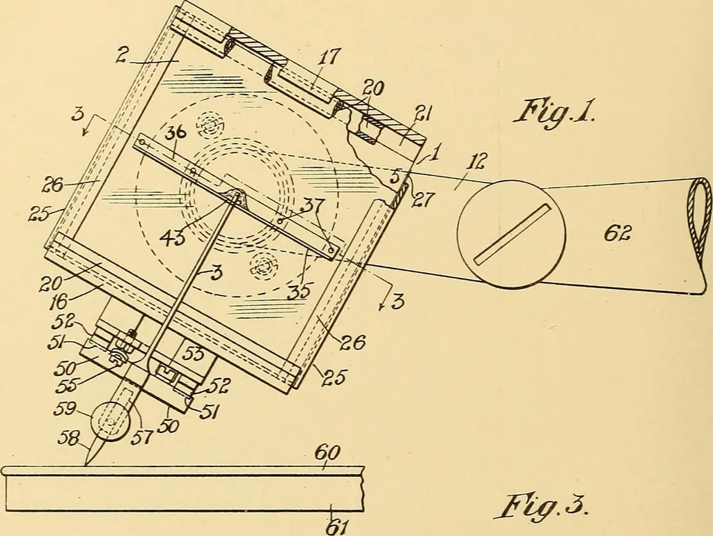 An illustration from [Graphophone patents], 1878, leaf 219