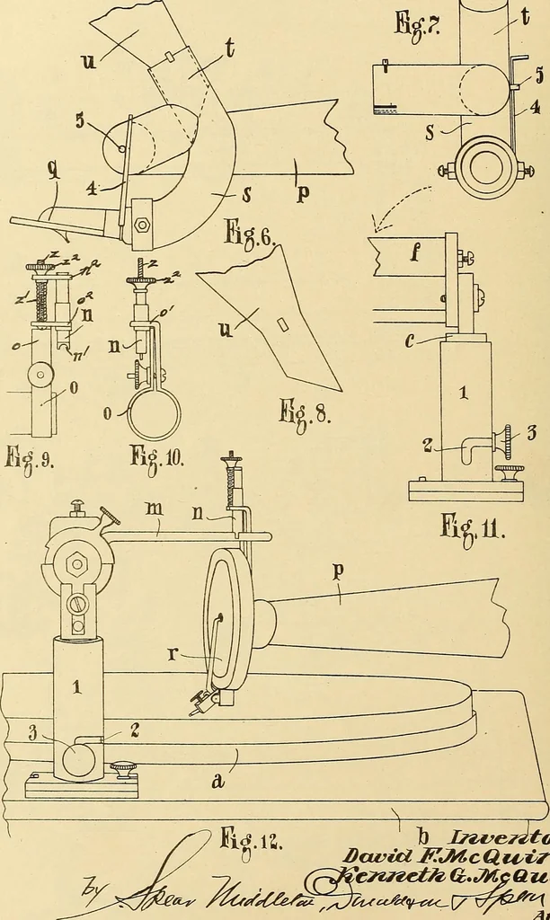 An illustration from [Graphophone patents], 1878, leaf 227