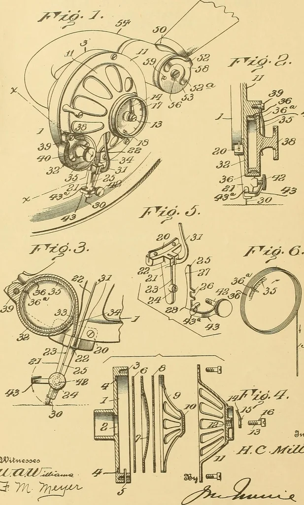 An illustration from [Graphophone patents], 1878, leaf 233