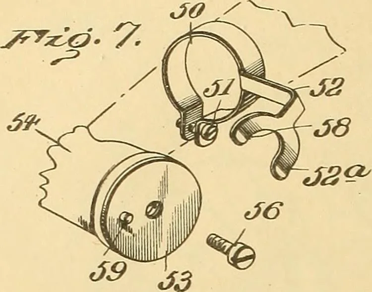 An illustration from [Graphophone patents], 1878, leaf 235