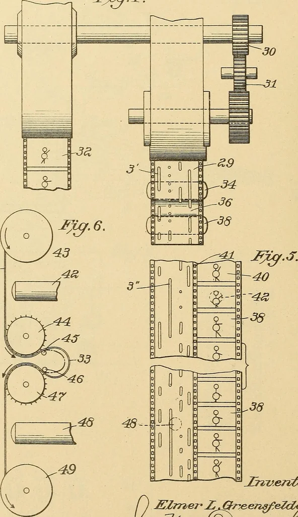 An illustration from [Graphophone patents], 1878, leaf 277