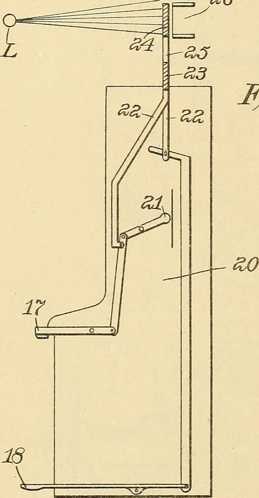 An illustration from [Graphophone patents], 1878, leaf 279