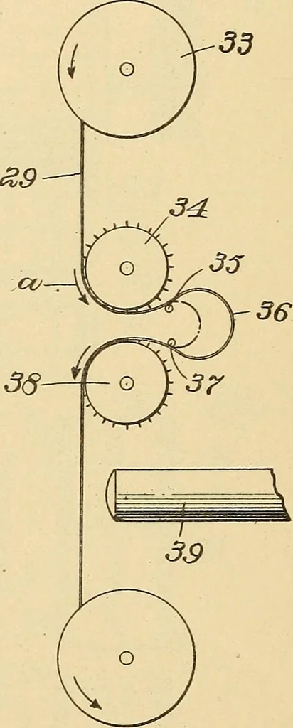 An illustration from [Graphophone patents], 1878, leaf 279