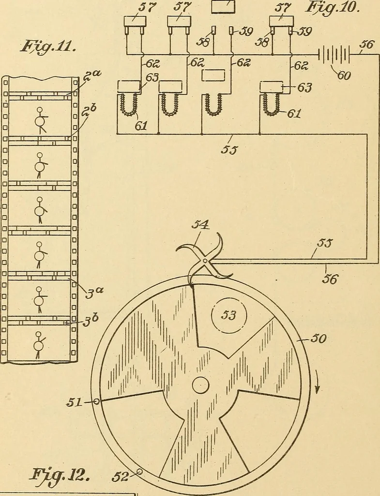An illustration from [Graphophone patents], 1878, leaf 281