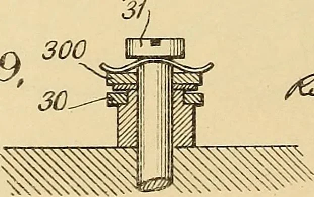 An illustration from [Graphophone patents], 1878, leaf 293